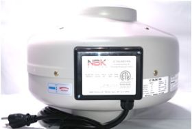 NBK Aftermarket DUCT BOOSTER FAN M-6 - 460 CFM 6 INCH - 1.1A - 120V - 20053/OEM-M-6