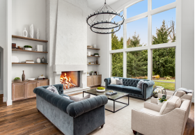 White Mountain Hearth Aspen Traditional Wood Fireplace - WB60FB0F