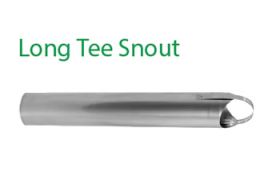 DuraVent 12 DuraFlex SS Long Tee Snout - 12DFS-TLS