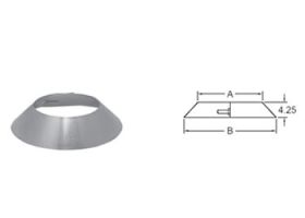 Metal-Fab Air-Cooled Temp/Guard 10 Diameter Storm Collar - 10ATGSC