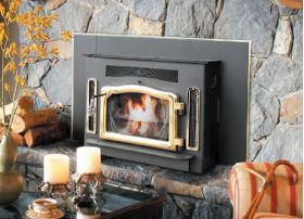 Country Flame Crossfire Flex Fuel Corn/Pellet Fireplace Insert