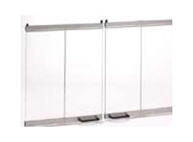 Vantage Hearth 42" Bi-Fold Glass Door For Wood Stove-Platinum- BDB42P