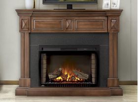Napoleon The Braxton Electric Fireplace Entertainment Package - NEFP29-1215BW