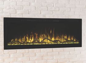 Modern Flames 50" Spectrum Slimline Wall Mount / Recessed Clean Face Electric Fireplace - SKU: SPS-50B