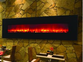 Amantii 95" Electric Fireplace - Wall Mount - WM-95