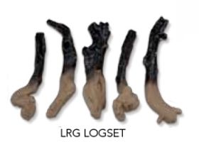 Amantii Large Logset Decorative Media - LRG-LOGSET