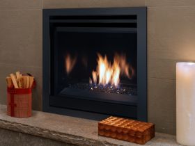 DRC3040-Superior fireplace with flames