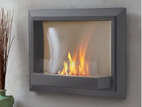 Real Flame Envision Ventless Gel Fuel Fireplace - Dove Gray - 705-G