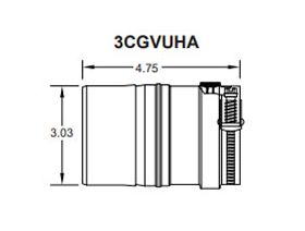 Metal-Fab Corr/Guard 3" Appliance Adapter - 3CGVUHA