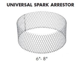 Selkirk MetalBest 6" Ultra-Temp Universal Spark Arrestor - 206791 - 6T-USA