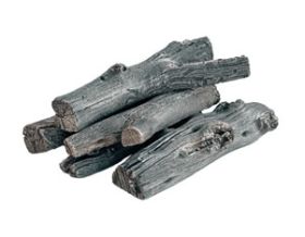 Firegear Driftwood Refractory Log Set Five (5) Piece Set - L-DW-3048