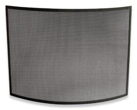 Uniflame Single Panel Curved Black Screen - S-1042