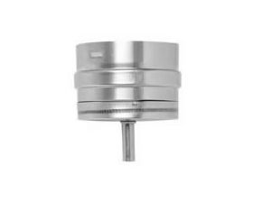 Metal-Fab Corr/Guard 4" D Tee Cap With Drain - SW - 4CGSWTC