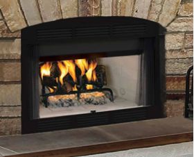 Astria Fireplaces Blackstone 36 Wood-Burning Fireplace - BLACKSTONE36RWS / BLACKSTONE36LWS / F2537 / F2538