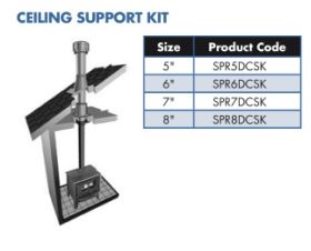 Selkirk 6" SuperPro Ceiling Support Kit - SPR6DCSK