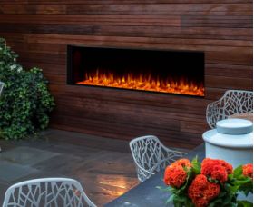 SimpliFire Forum 55 Outdoor Electric Fireplace - SF-OD55