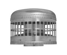 Metal-Fab Pellet Vertical Vent Cap (SS) - 5PRC
