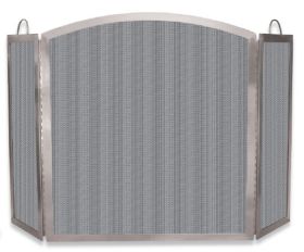 Uniflame 3 Fold Stainless Steel Screen with Handles - S-7700