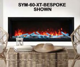 Amantii Symmetry Xtra Tall Bespoke 74 Electric Fireplace - SYM-74-XT-BESPOKE