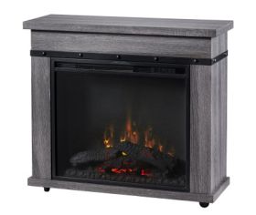 Dimplex Morgan Electric Fireplace Mantel Charcoal Oak - C3P23LJ-2085CO