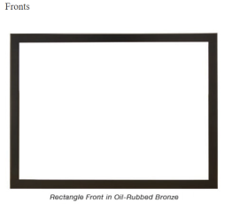 White Mountain Hearth Tahoe Peninsula and See-Through Premium 36 Clean-Face Fireplace - Fronts