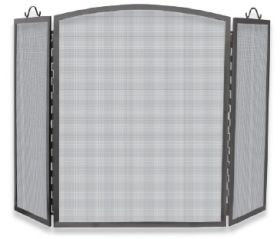 Uniflame 3 Panel Olde World Iron Arch Top Screen, Medium - S-1166