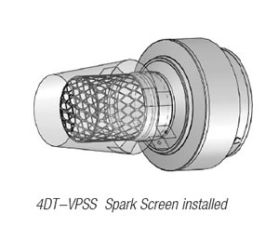 Selkirk 4" Direct-Temp For Pellet Spark Screen Assembly - 4DT-VPSS
