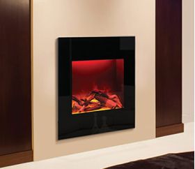 Amantii Zero Clearance Electric Fireplace w/ Portrait 24'' x 28'' Surround - WM-BI-2428-VLR-BG