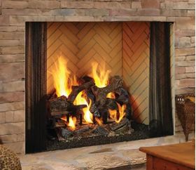 Heatilator Birmingham 36 Inch Wood Fireplace - BIR36-B