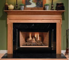 Heatilator Accelerator 42 Inch Heat Circulating Wood Fireplace - A42C