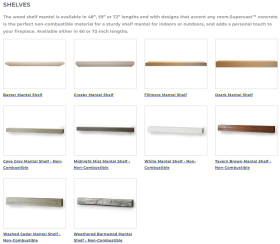 Vermont Castings Gifford Wood-Burning Insert - Shelves