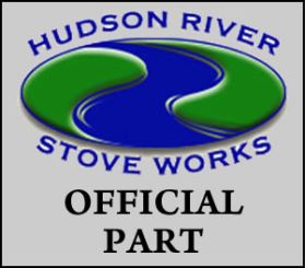 Part for Hudson River Stove Works - EF-019 - ALUMINUM HOSE BARB (ALL PELLET)