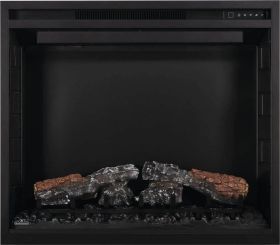 Napoleon Element Built-in Electric Fireplace logs no flame