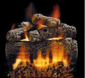 Hargrove 18" Classic Oak Log Set - See Thru - Natural Gas - CLS18ST
