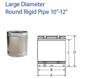 DuraVent 10 B-Vent 12 Length Rigid Pipe - 10BV12-1
