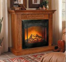 Vantage Hearth VEF32B 32" Electric Fireplace w/ Heater and Remote