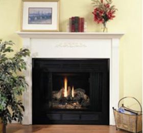 Vantage Hearth VCDC36RN 36" Clean Face Fireplace -Rear Vent- VCDC36RN