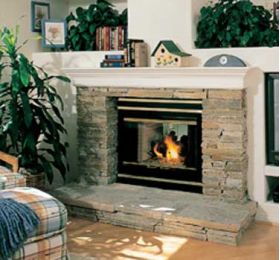 Vantage Hearth 36" See Thru Smooth Face Fireplace - V3612ST