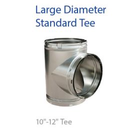 DuraVent 12 B-Vent Standard Tee - 12BVT-1