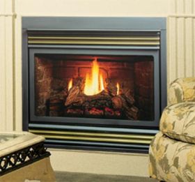 Kingsman B-Vent Gas Fireplace - Millivolt - Natural Gas - ZV3600N
