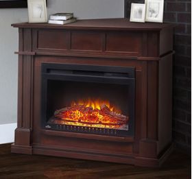 Napoleon The Bailey Electric Fireplace Mantel/Entertainment Package - NEFCP24-0116E