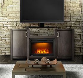 Napoleon The Whitney Electric Fireplace Entertainment Package - NEFP24-0516GRW