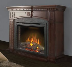 Napoleon The Harlow Electric Fireplace Mantel/Entertainment Package - NEFP33-0114M
