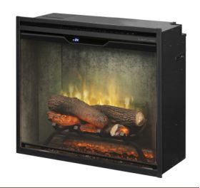 Dimplex Revillusion 24 Built-In Firebox Weathered Grey - RBF24DLXWC