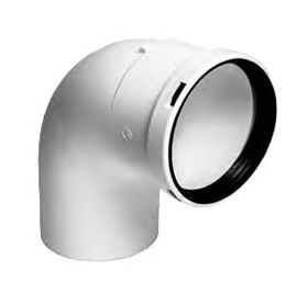 Selkirk 2" Polyflue 90 Elbow UV-White - 832009 - 2PF-90UV