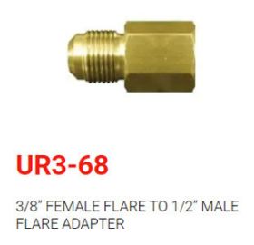 Skytech 3/8 FE FLARE-1/2 M FLR REDUCER - UR3-68