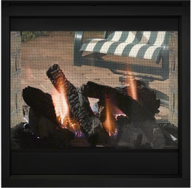 Twilight Fireplace
