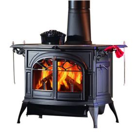 Vermont Castings Defiant Wood-Burning Stove  with tax credit tag