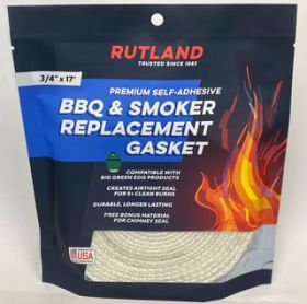 Rutland BBQ & SMOKER REPLACEMENT GASKET - 17' x 3/4" - SKU: 99N17