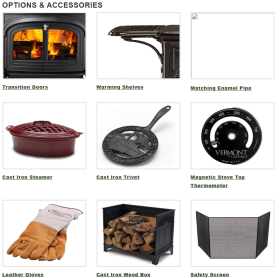 Intrepid FlexBurn Wood-Burning Stove - Options & Accessories
